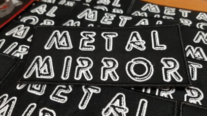 Metal Mirror - Logo patch