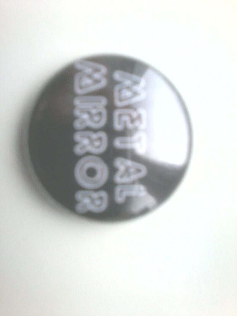 Metal Mirror - Badge, 25mm