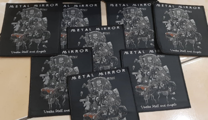 Metal Mirror - Woven album patch