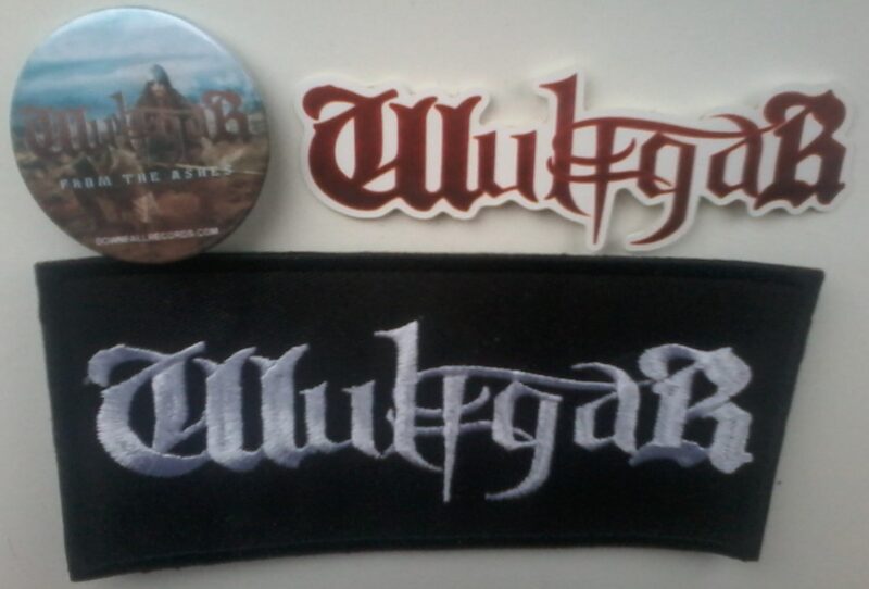 Wulfgar - "From the Ashes" Bundle (CD, patch, sticker, pin) - Image 2