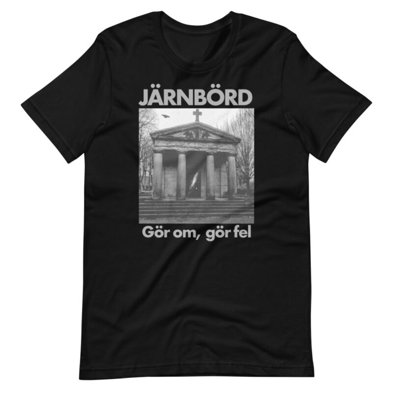 Järnbörd - Tshirt BLACK (Cassette cover, Short Sleeve Unisex)