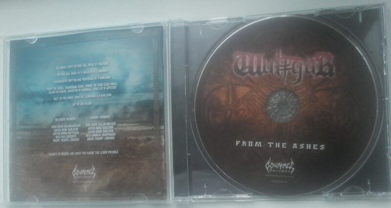 Wulfgar - "From the Ashes" Bundle (CD, patch, sticker, pin) - Image 5
