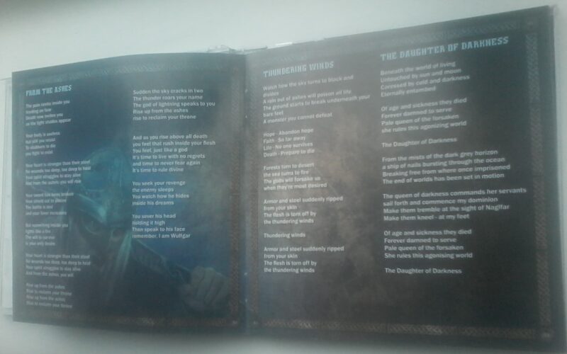 Wulfgar - "From the Ashes" Bundle (CD, patch, sticker, pin) - Image 7