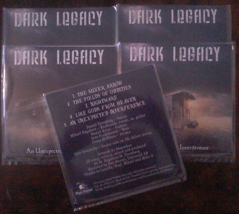Dark Legacy - An Unexpected Interference (Pro-printed CD-r) - Image 3