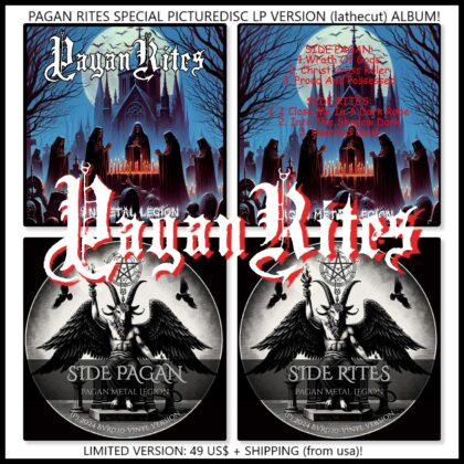 Pagan Rites (SWE) - Pagan Metal Legion (Picture LP version)