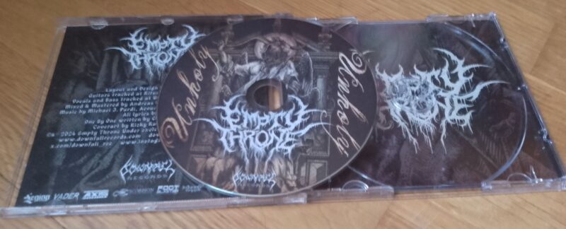Empty Throne - Unholy CD - Image 4