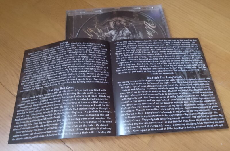 Empty Throne - Unholy CD - Image 5