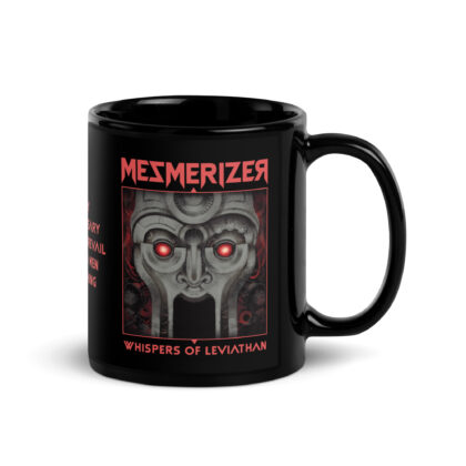 Mezmerizer - Glossy mug (Album + quote + logo-symbol)
