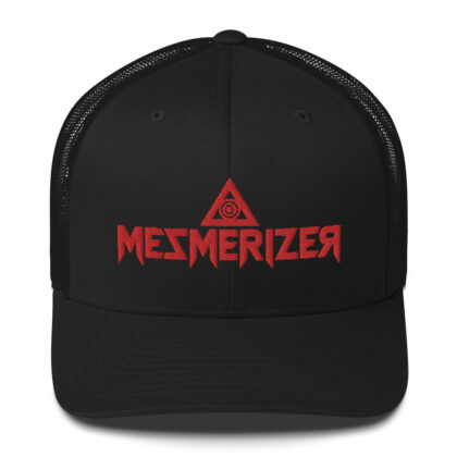 Mezmerizer - Trucker cap (Red logo-symbol front)