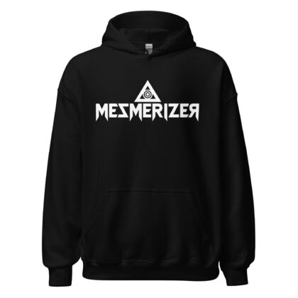 Mezmerizer - Hoodie (Unisex, logo-symbol front + album back, DTG print)