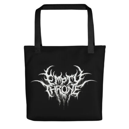 Empty Throne - Tote bag-aop (Album + logo-2-side print)