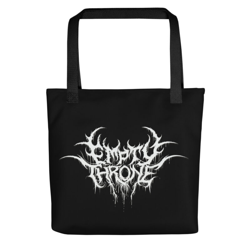 Empty Throne - Tote bag-aop (Album + logo-2-side print)