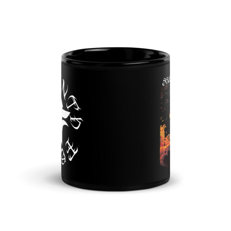Seventh Fear - Glossy mug (Black) - Image 3