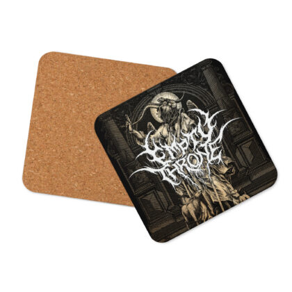 Empty Throne - Cork-back coaster