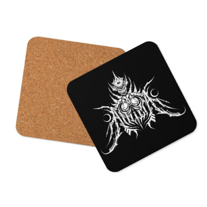Afflicta - Cork-back coaster