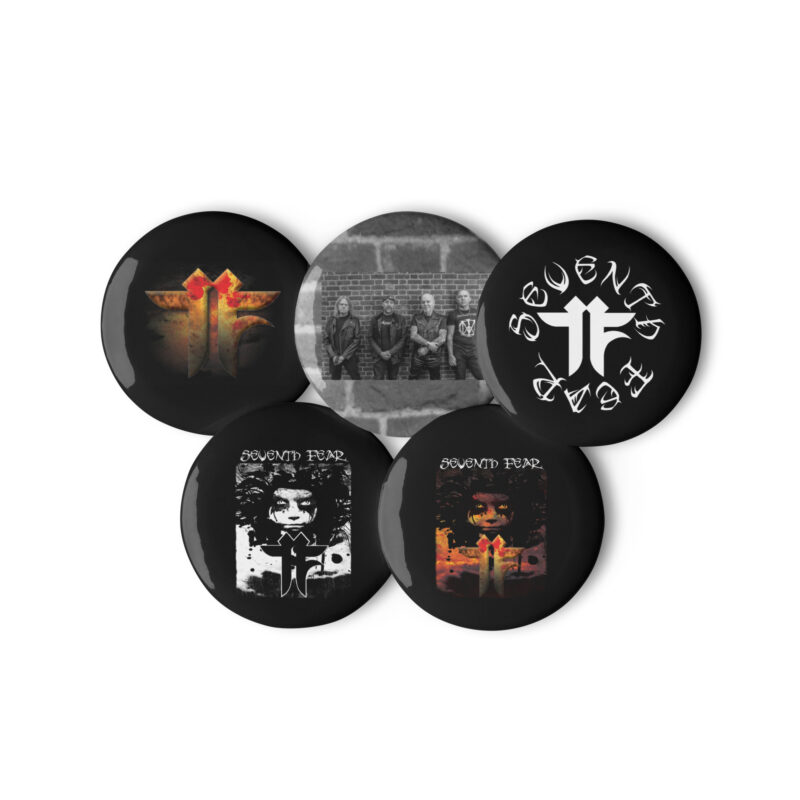 Seventh Fear - Set of pin buttons - Image 4