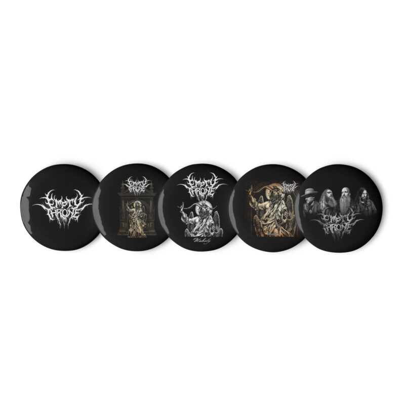 Empty Throne - 5x pins (Set of pin buttons) - Image 3