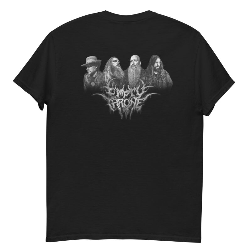Empty Throne - Classic tee (Unisex, logo+band - front and back) - Image 2