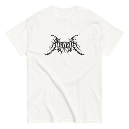 Afflicta - Classic tee (Unisex, black logo - front only)