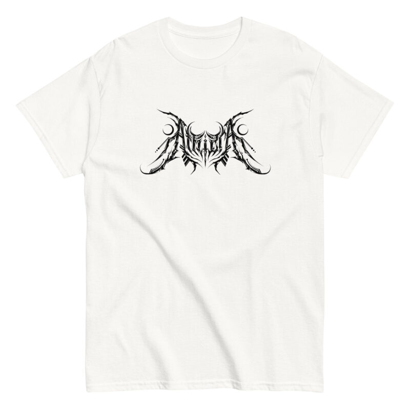 Afflicta - Classic tee (Unisex, black logo - front only)