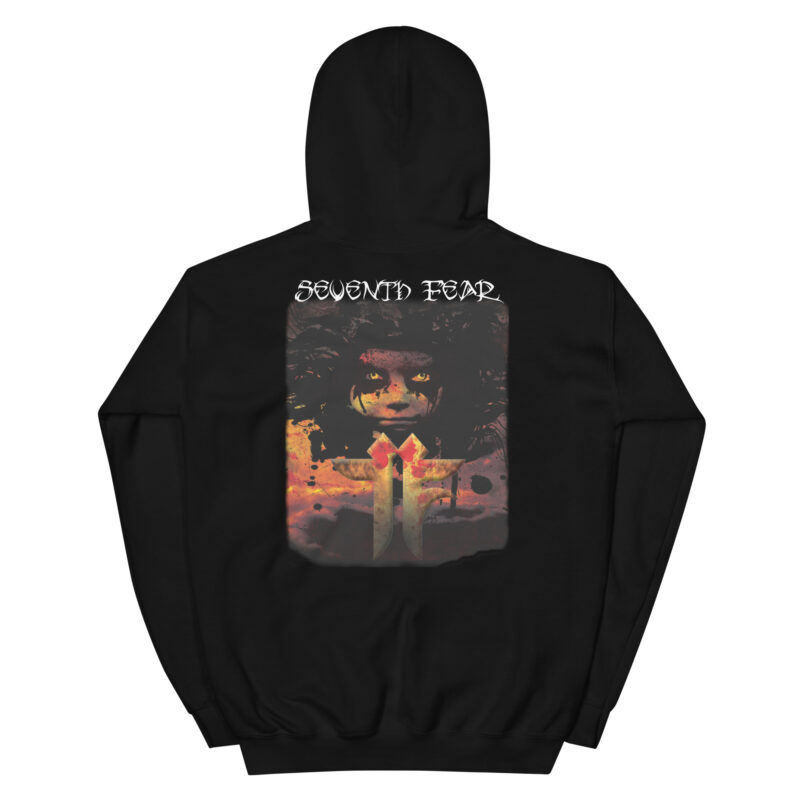 Seventh Fear - Hoodie (Unisex, logo+symbol-album-front + back print) - Image 2