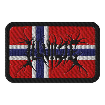 ilvilje-logo+flag-Embroidered patches